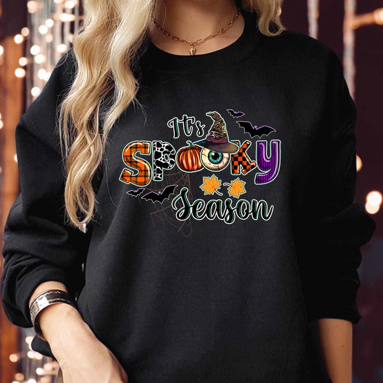 SWEATSHIRT (1866) It's Spooky Season Pumpkin