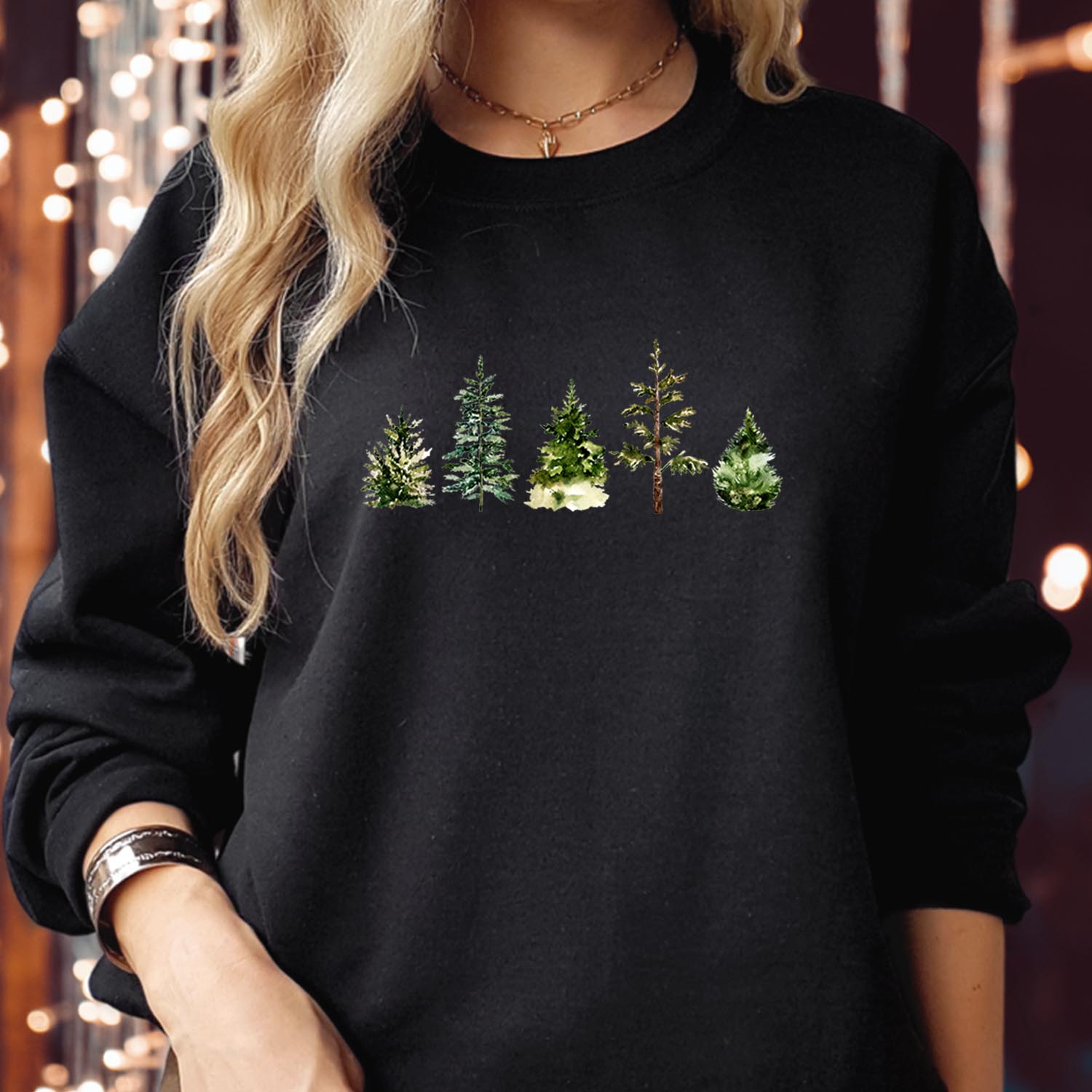 Christmas Pine Tree Sweatshirt