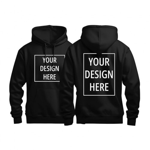 Custom Hoodie Personalised Photo Logo Jumper, Design Your Own Pullover for Men Women Kids, Printed Graphic Hooded Sweatshirt