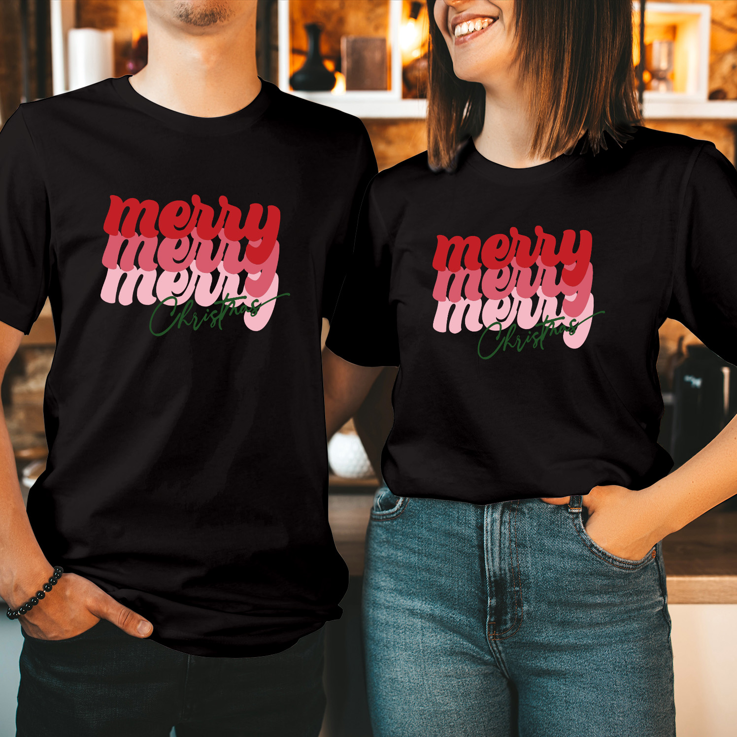 Merry Merry Merry Christmas T-Shirt