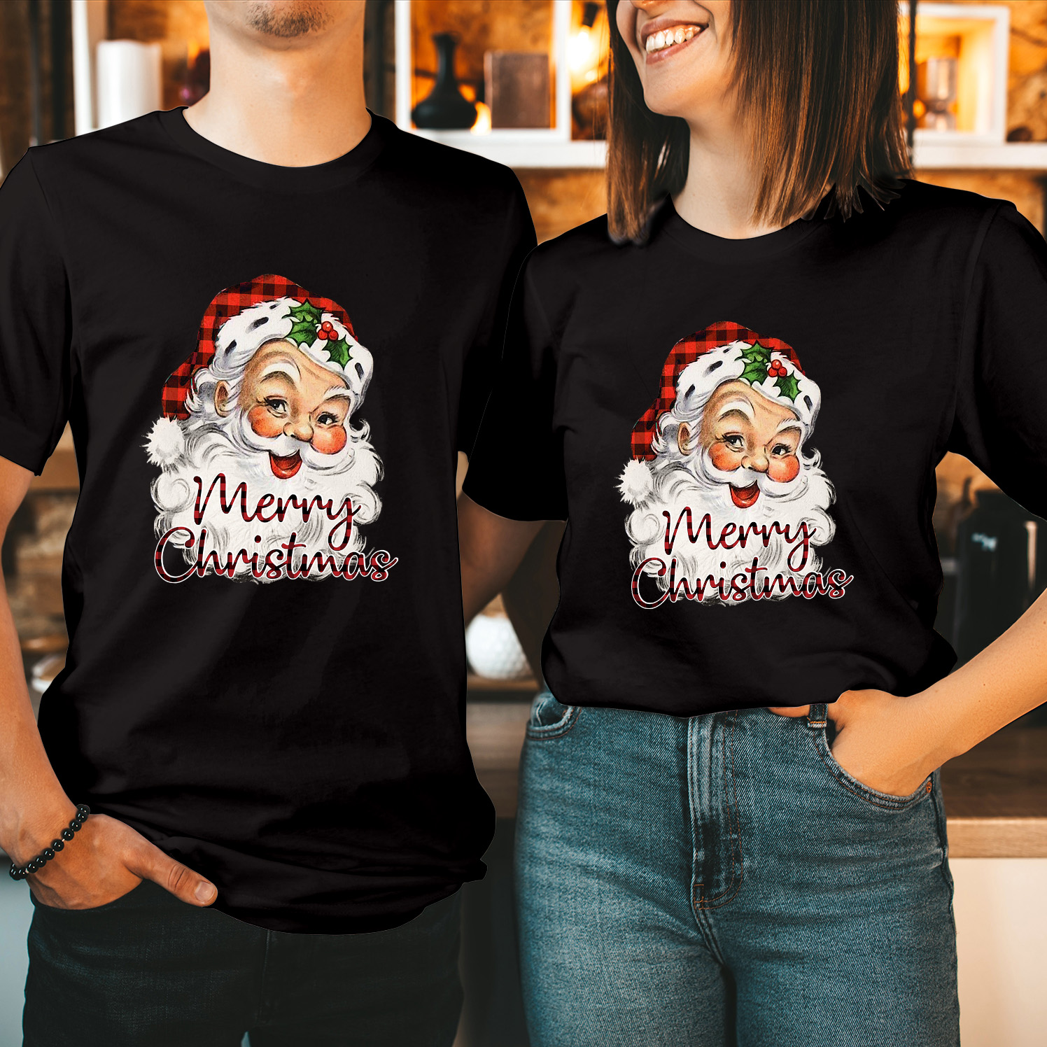 Merry Christmas Santa Claus T-shirt