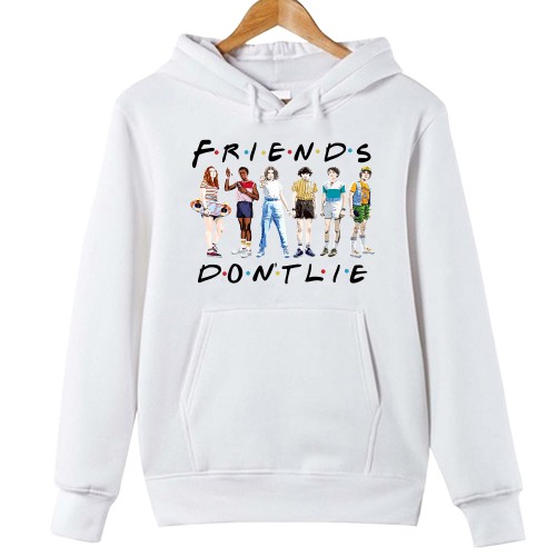 Friends Don't Lie Hoodie, Stranger Things Jacket, Hellfire Club Merch, Hawkins High School Sweater, TV Series Tops, Dustin & Steve Harrington Jumper