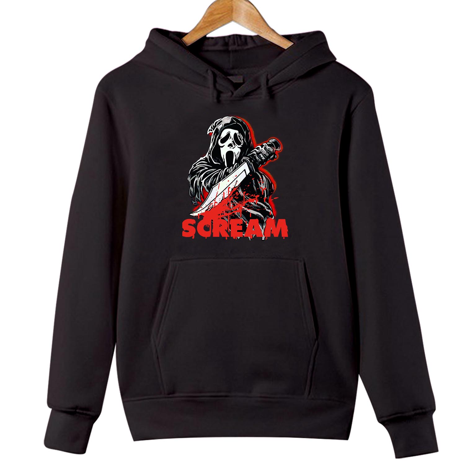 HOODIES (1896) Scream Ghostface Scary Knife