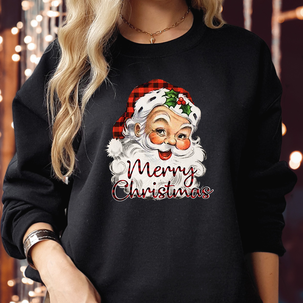 Merry Christmas Santa Claus Sweatshirt