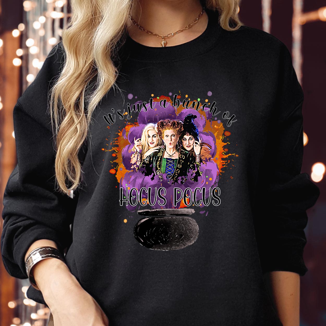 SWEATSHIRT (1749) It's  Just a Bunch Of Hocus Pocus