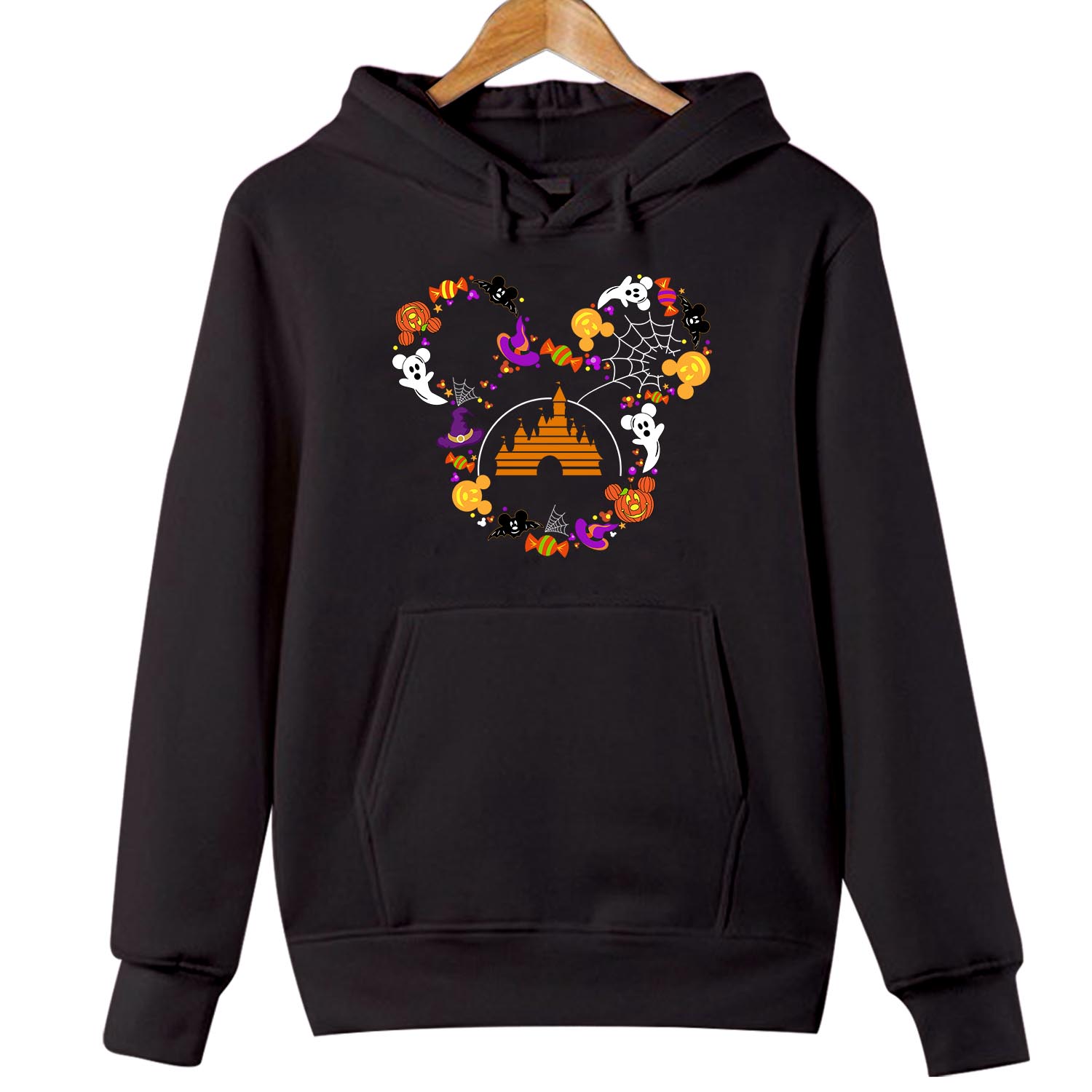 HOODIES (1995) Spider Mickey Mouse Halloween Trick Or Treat