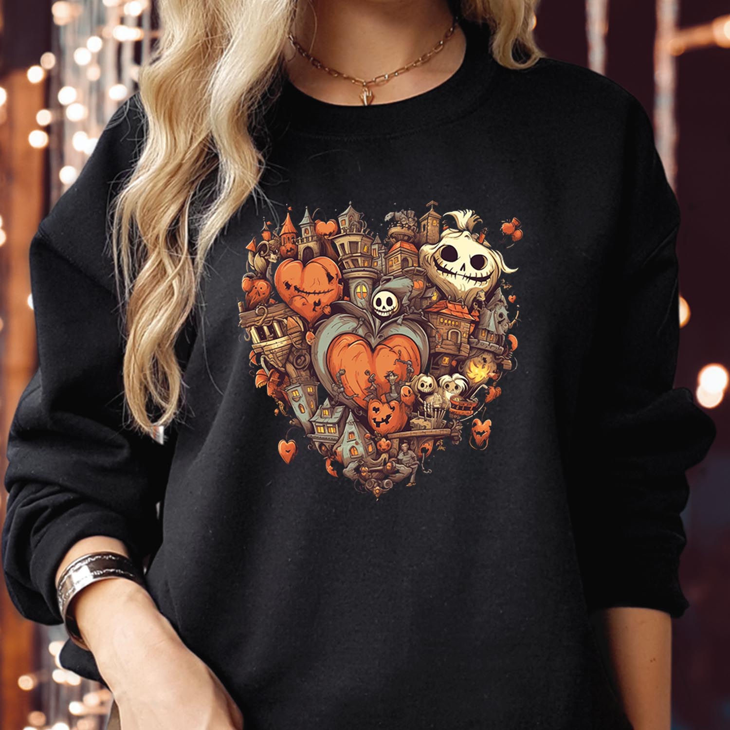 SWEATSHIRT (2020) Happy Halloween Heart