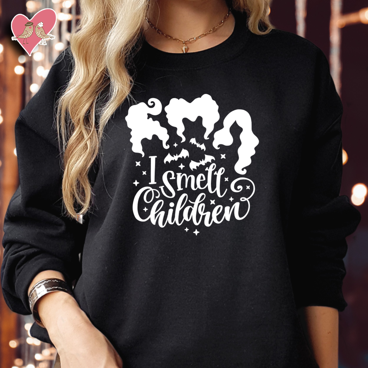 SWEATSHIRT (1723) I Smell Children Hocus Pocus Sanderson Witches