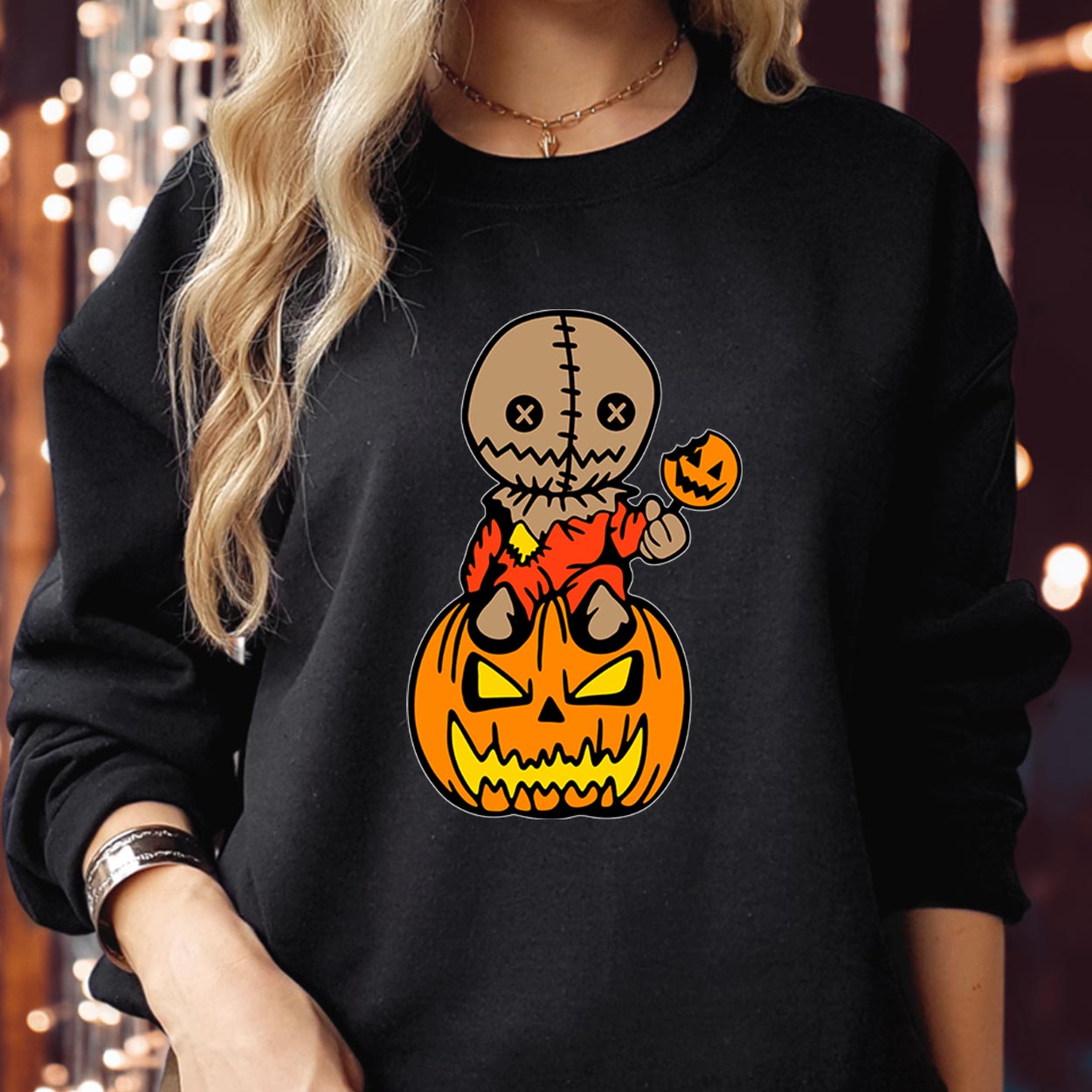 SWEATSHIRT (1963) Trick and Treat Pumpkin Lollipop