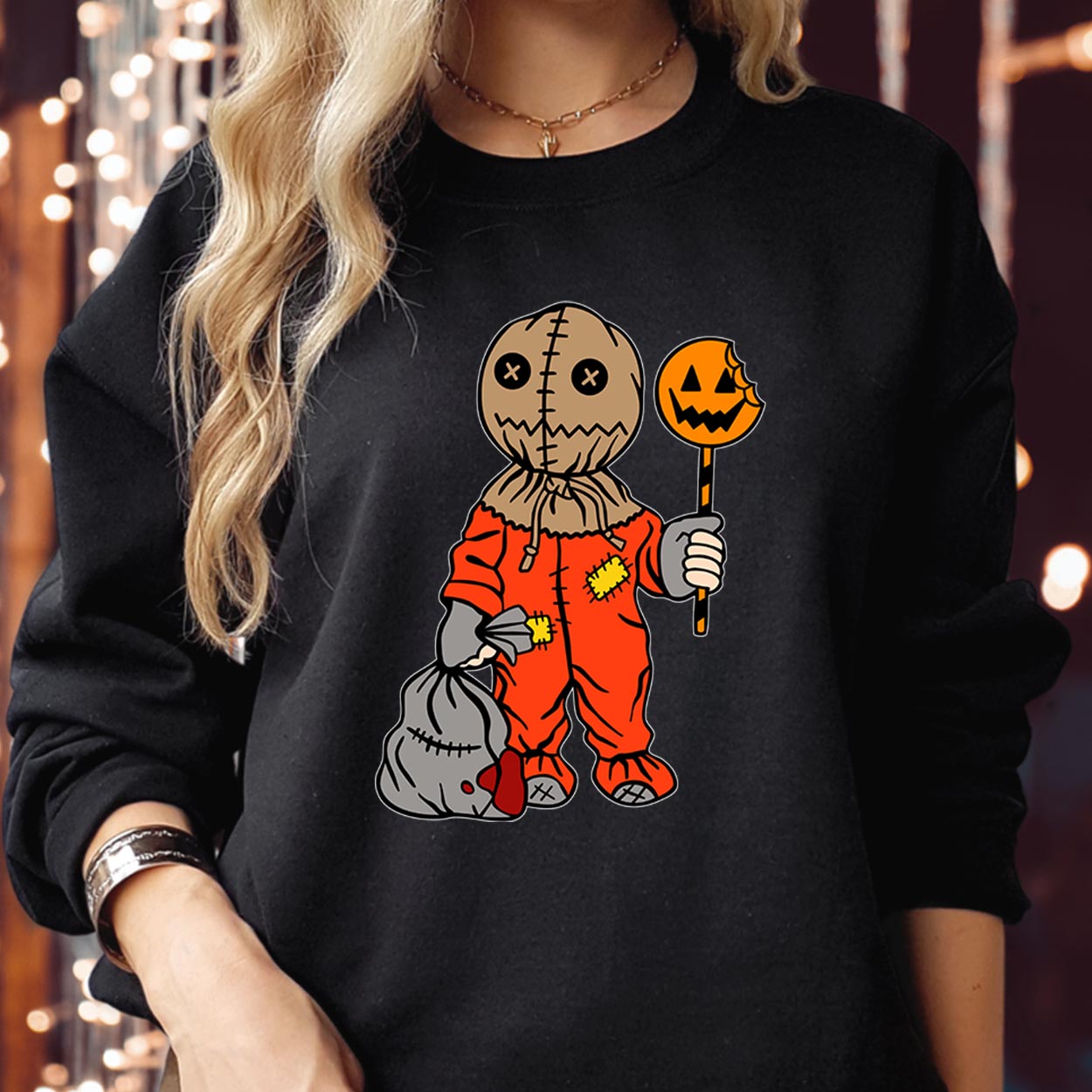 SWEATSHIRT (1964) Trick and Treat Halloween Lollipop