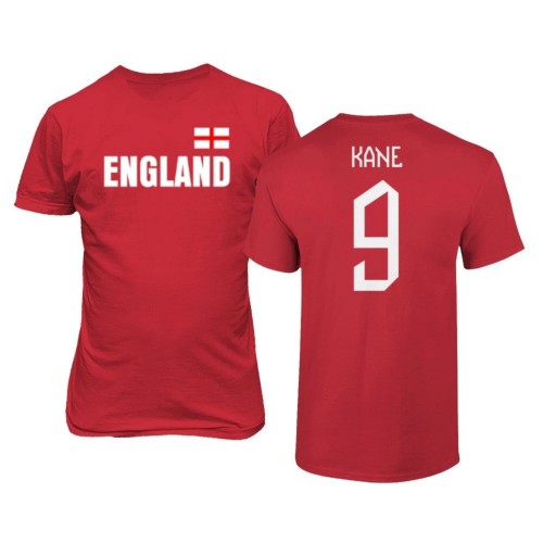 England Kane 9 Team T-Shirt, England World Cup T Shirt Harry Kane, Three Lions Fan Gifts Jersey Gift, Mens Womens Kids Birthday Sport Tops