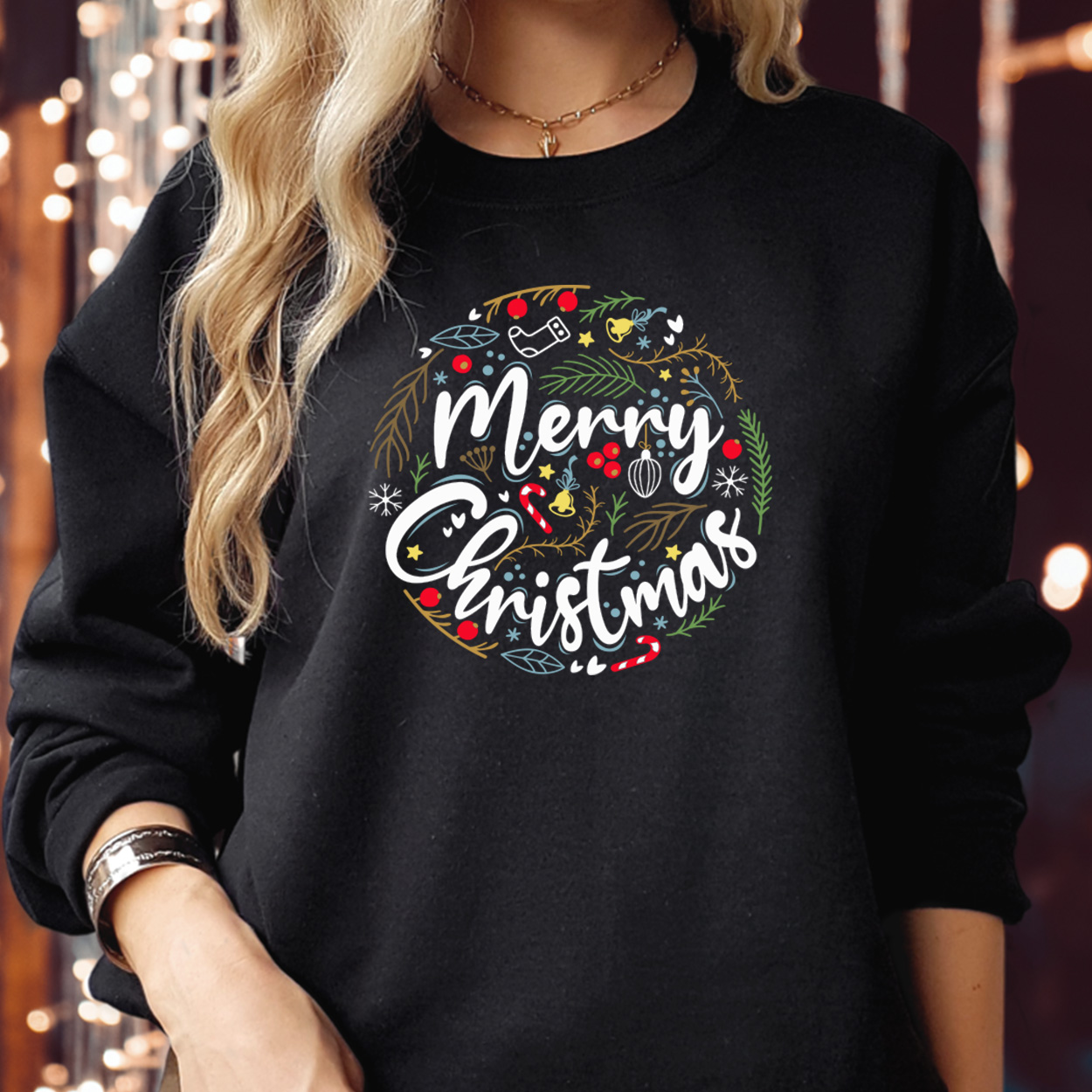 Joyful Merry Christmas Sweatshirt