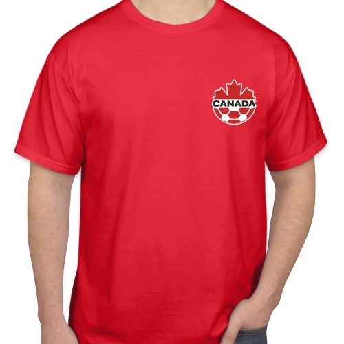 Canada Football Shirt Soccer T-Shirt, FIFA World Cup 2026 Tops, Mens Womens Kids Jersey Gift, Birthday Sport Tee
