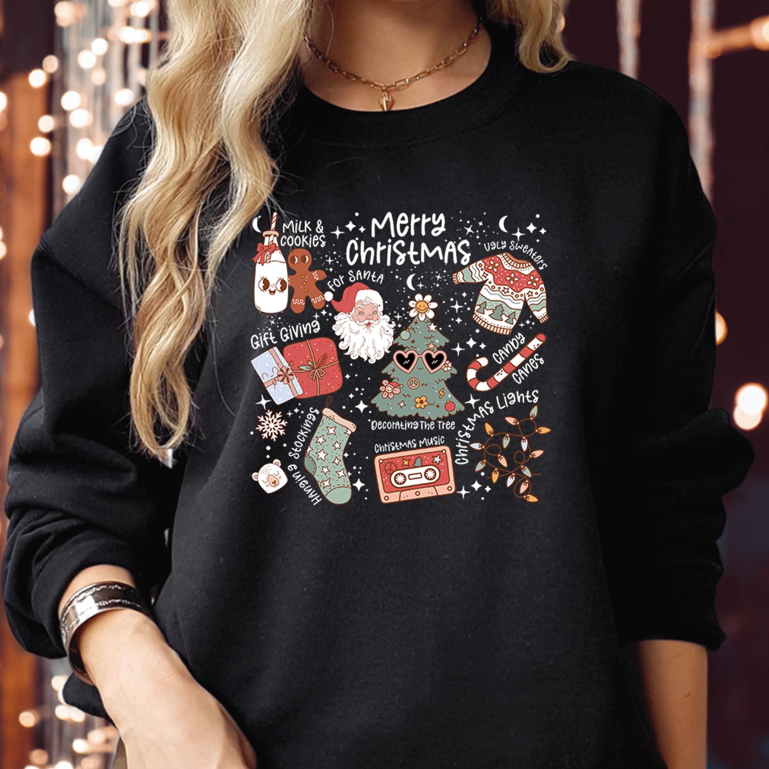 Christmas Cookies For Santa Sweatshirt