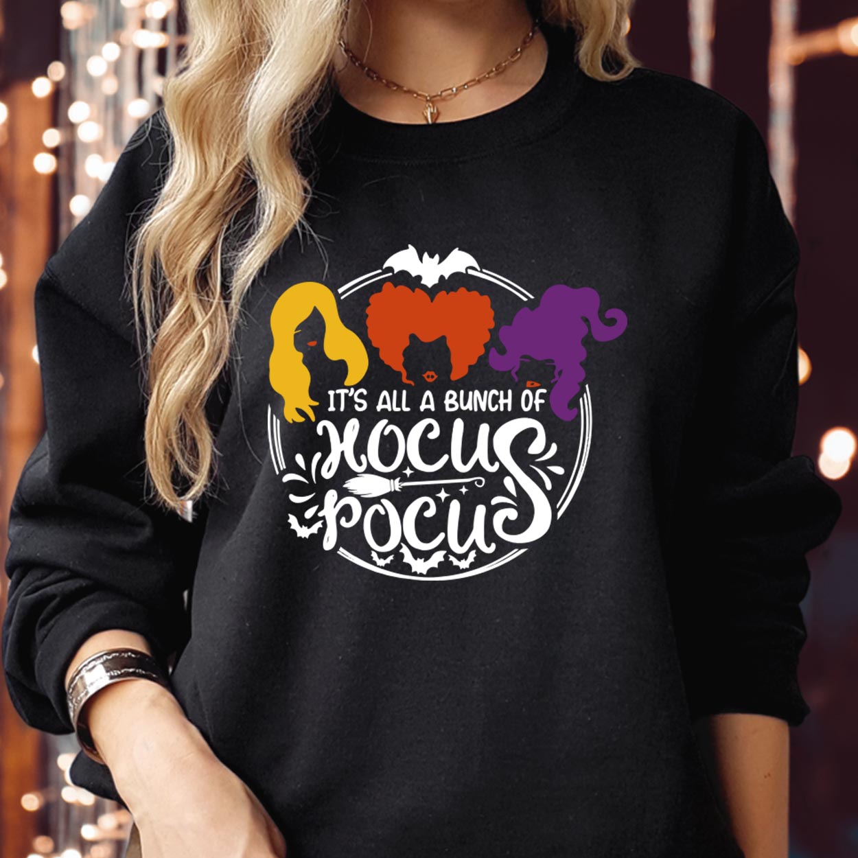 SWEATSHIRT (1806) A bunch of Hocus Pocus