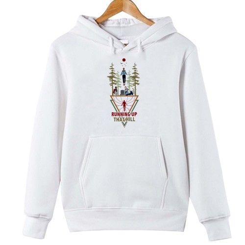 Running Up That Hill Hoodie, Max Mayfield Stranger Things Jackets, Hellfire Club Merch, Hawkins High School, TV Series Tops, Kate Bush Fan Gifts Jumper