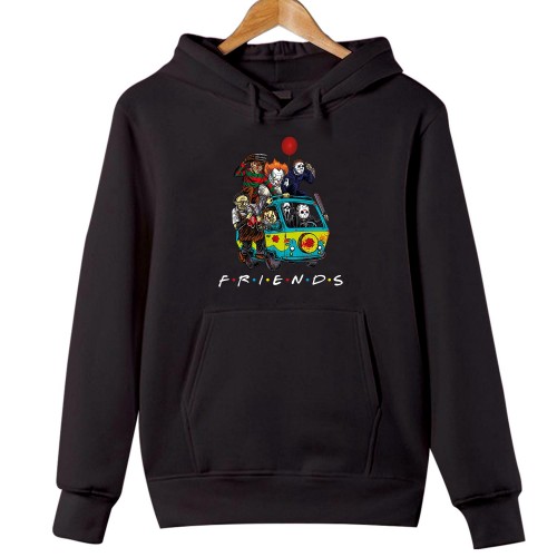 HOODIES (1787) The Killer Squad Halloween Scary Friends