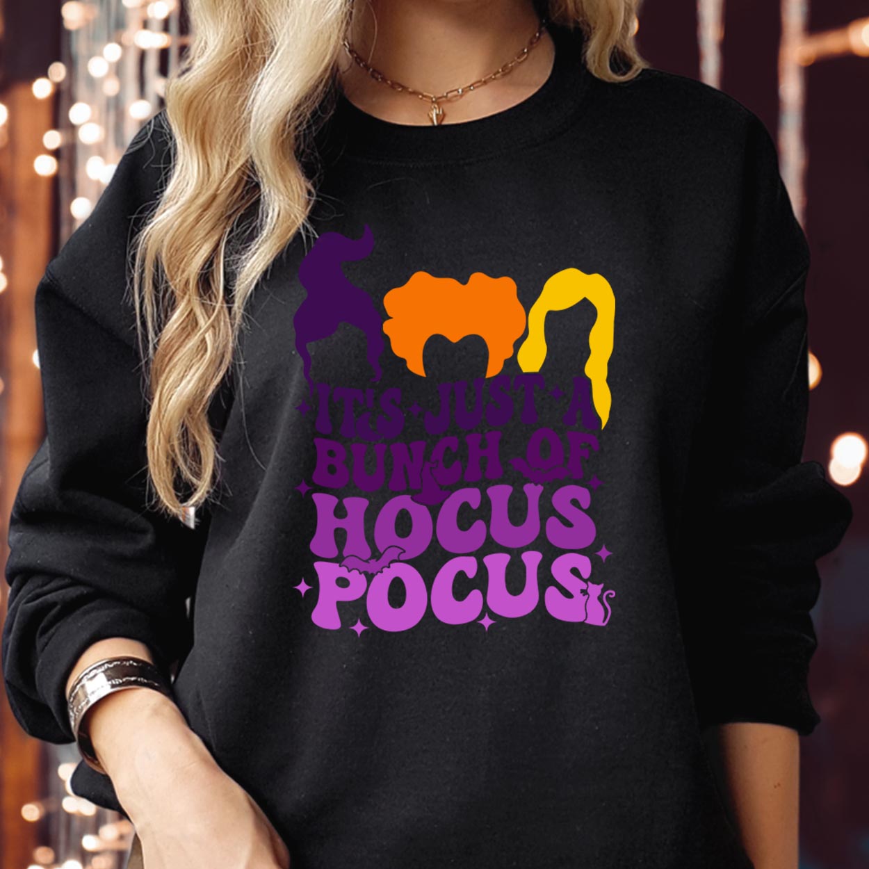 SWEATSHIRT (1809) A bunch of Hocus Pocus