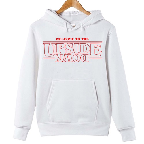 Welcome to the Upside Down Hoodie, Stranger Things Jacket, Hellfire Club Merch, Hawkins High School Jumper, TV Series Tops, Retro Stranger Things Gift