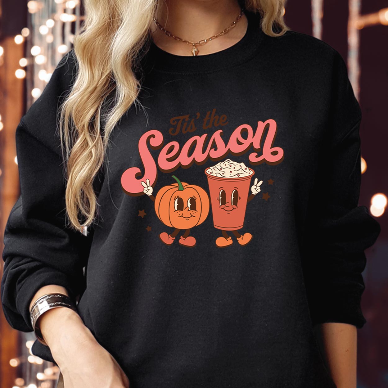 SWEATSHIRT (1962) Tis The Season Fall Pumpkin Spice