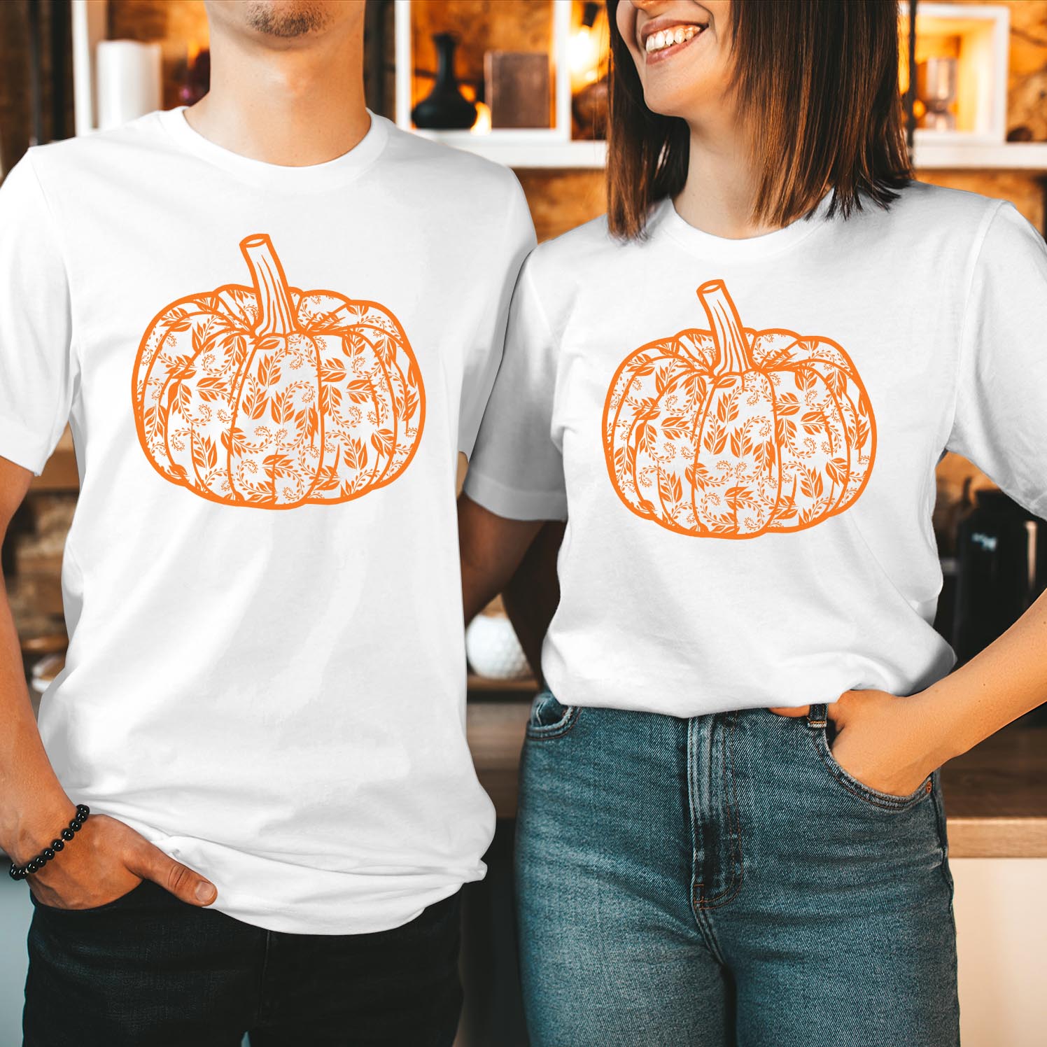 Pumpkin Shirt for Women Halloween & Fall Vibes Autumn Pumpkin Tee Cozy Halloween Shirt Perfect Fall Fashion for Women Spooky Season Style Shirt