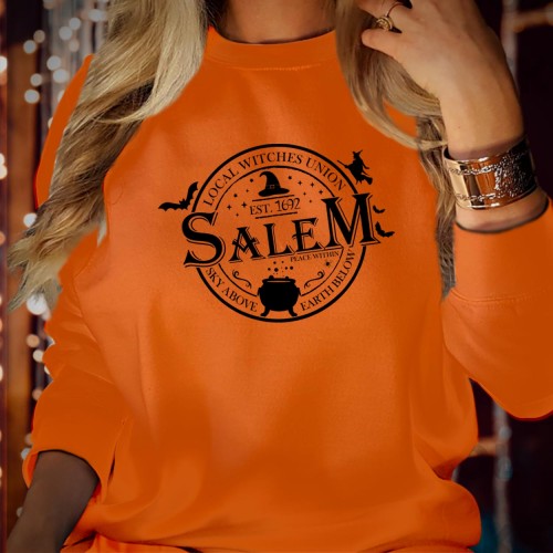 Salem Local Witches Union Sweatshirt, Retro Sanderson Sisters Jumper, Vintage Hocus Pocus Halloween Pullover, Spooky Movie Holiday Crewneck