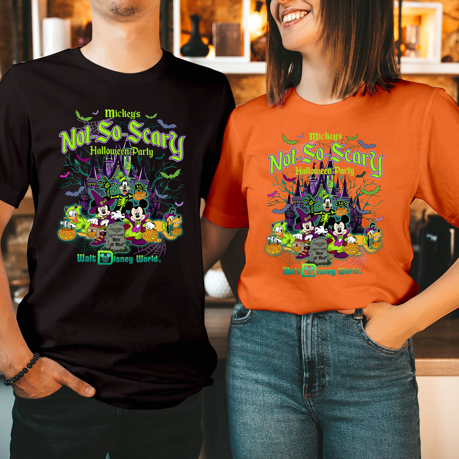 Disney Halloween T-Shirt, Mickey's Halloween Party Shirt, Family Disney Trip Tee, Haunted Mansion Spooky Season Gift Top