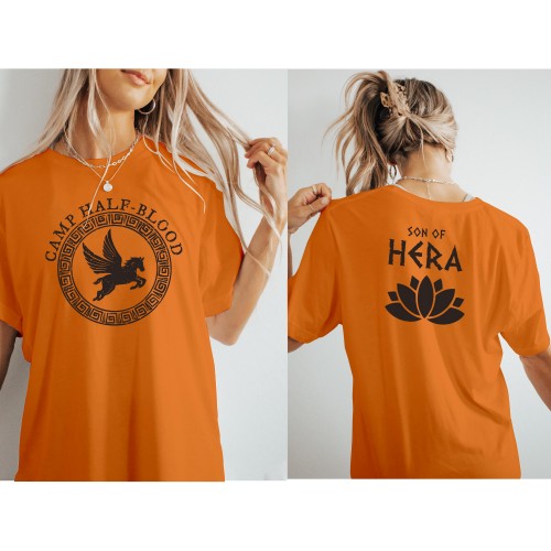 Son of Hera Camp Half Blood T-Shirt, Long Island Sound Book Lover Tee, Custom Greek Mythology Adventure, World Book Day Kids Men Women Top