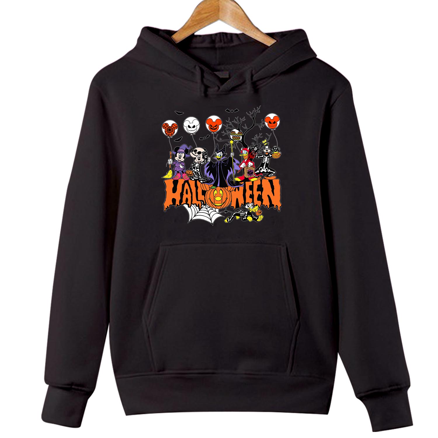 HOODIES (1867) Mouse & Halloween Friends Trick Or Treat