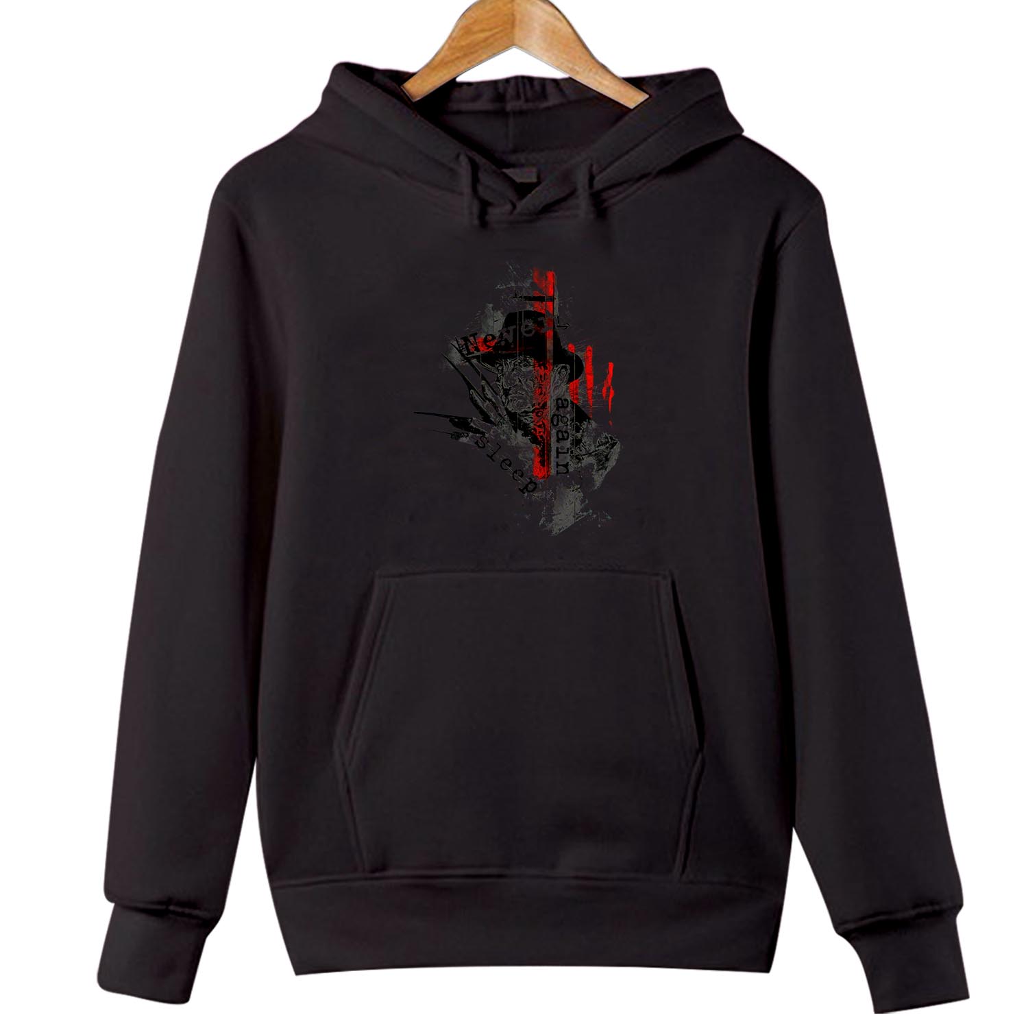 HOODIES (1878) Freddy Krueger Never Sleep Again