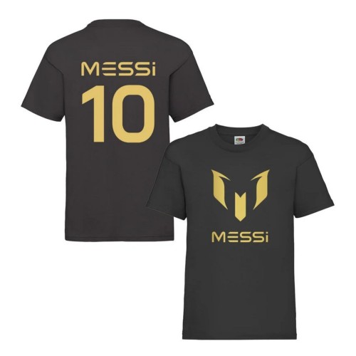 Lionel Messi Inspired Football Soccer T Shirt Footy Merch Messi Merch Messi TEEs Argentina Boys Girls Kids Gift Top Tee Number 10