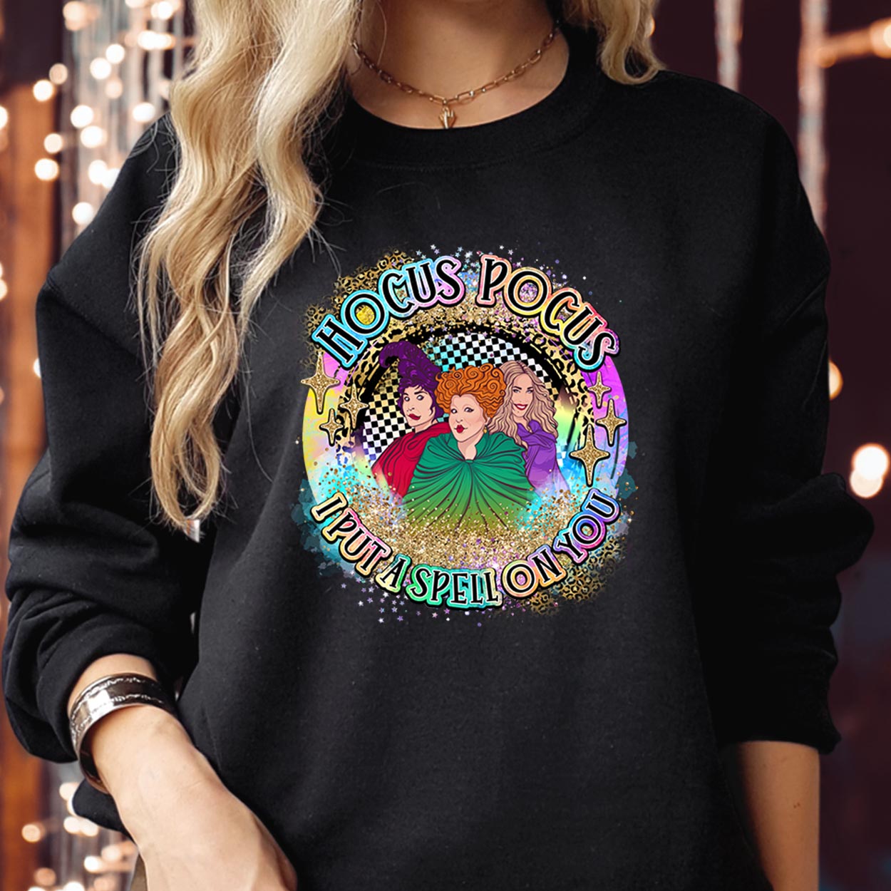 SWEATSHIRT (1775) Hocus Pocus I Put Spell On You