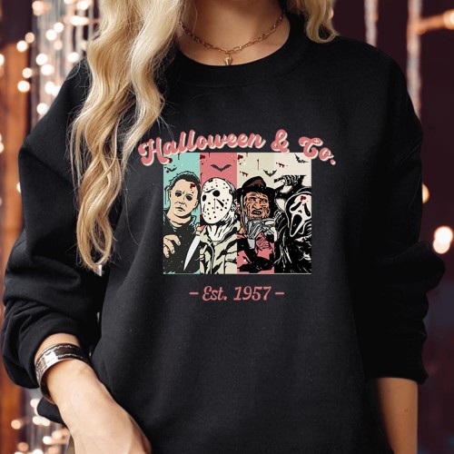 SWEATSHIRT (1885) Halloween & Co Horror Characters