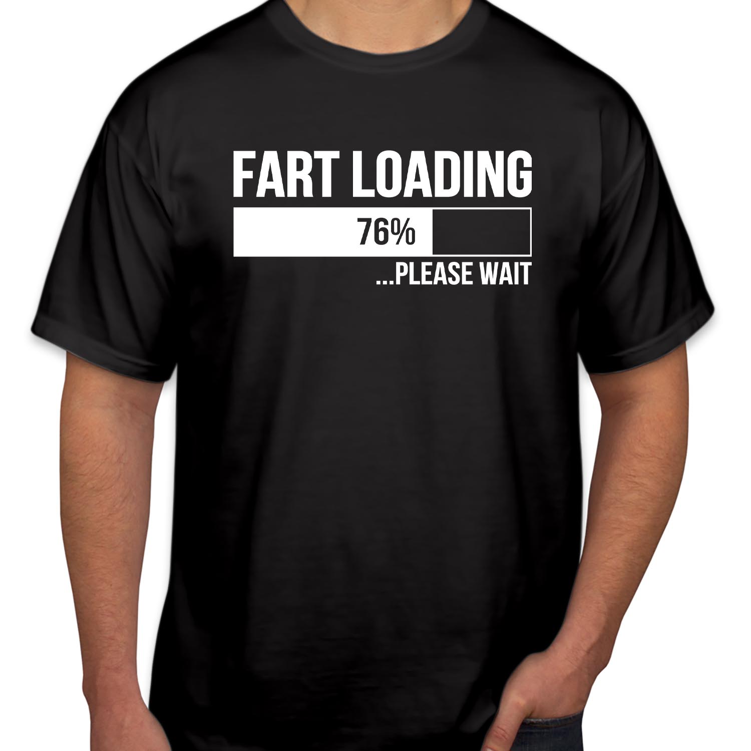 Fart Loading Funny Comedy Joke Father's Day T-Shirt Dad Joke Fathers Day Birthday Daddy Papa Super Dad Gaming T Shirt