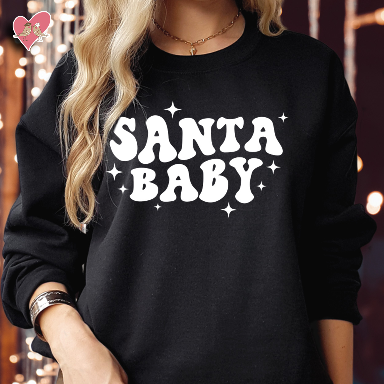 Santa Baby Merry Christmas Decor Sweatshirt