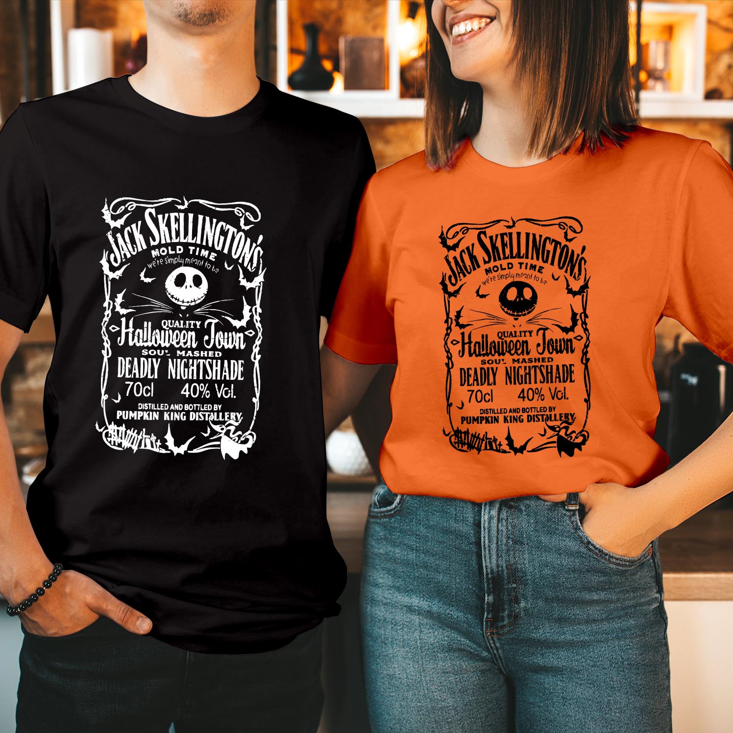 T-Shirt (1840) Jack Skellington Halloweentown