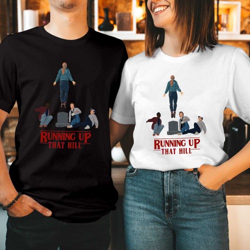 Running Up That Hill T-Shirt, Max Mayfield Stranger Things Shirt, Hellfire Club Merch, Hawkins High School Tee, TV Series Tops, Kate Bush Fan Gift