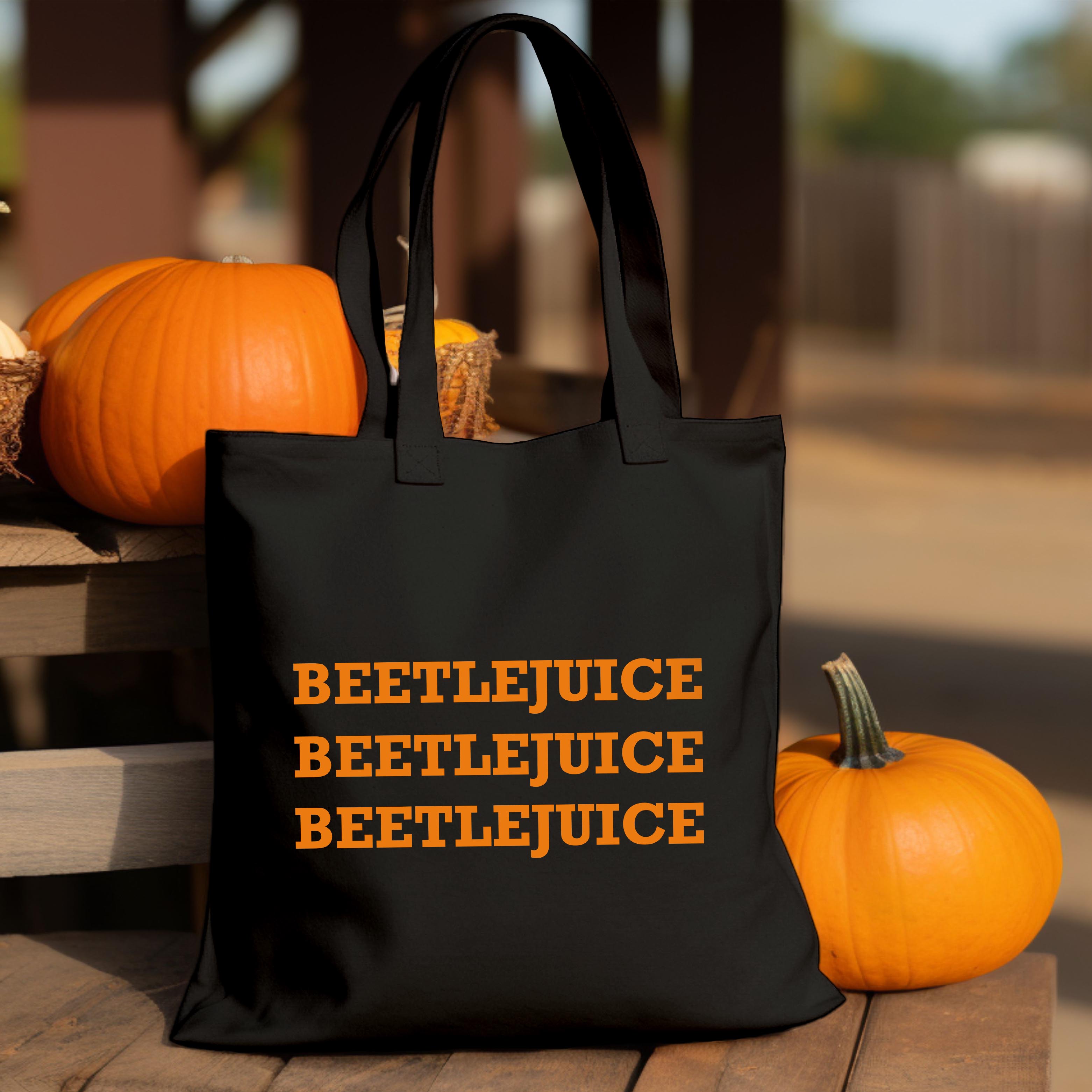Tote Cotton Long Handle Beetlejuice Classic (1701)
