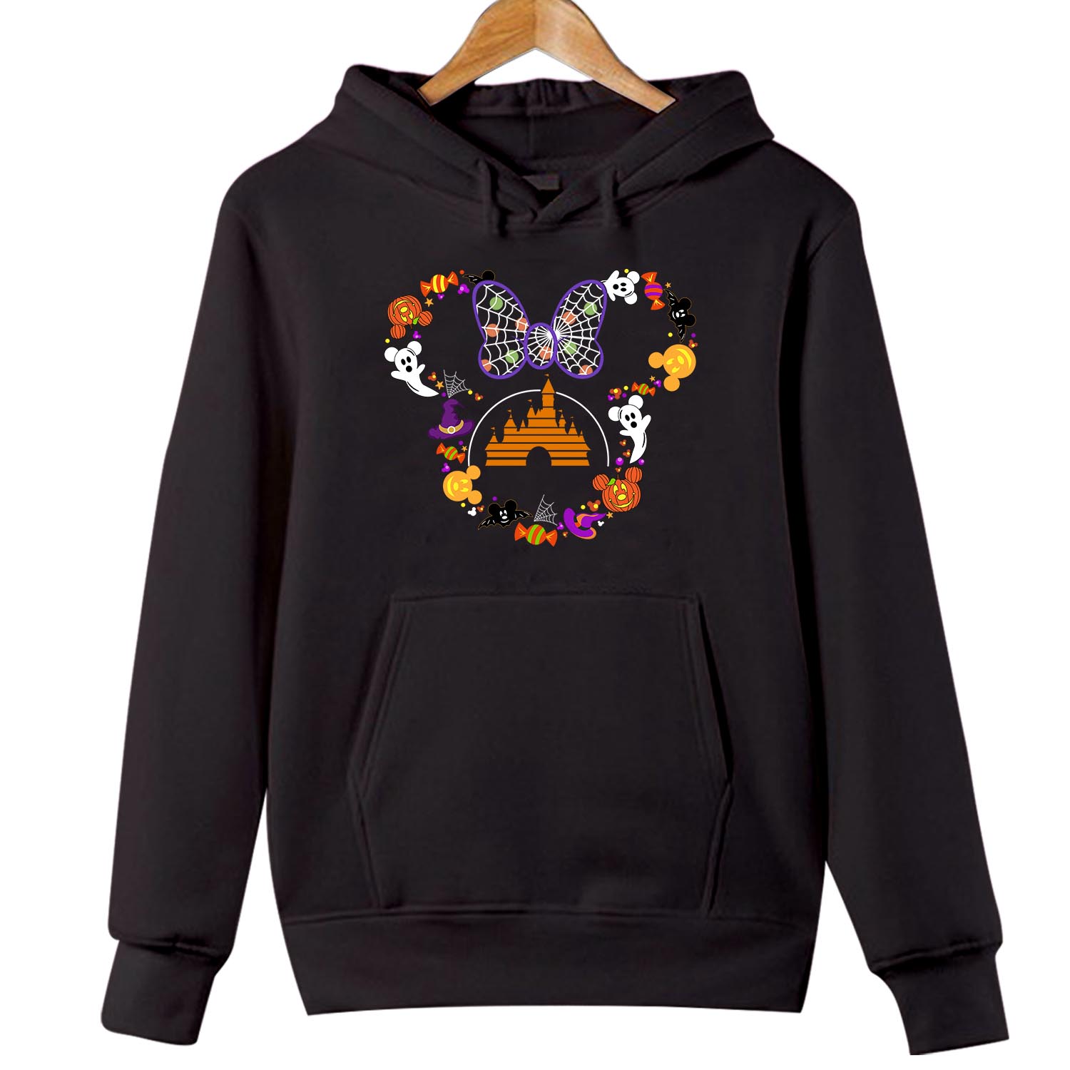 HOODIES (1996) Spider Minnie Mouse Halloween Trick Or Treat