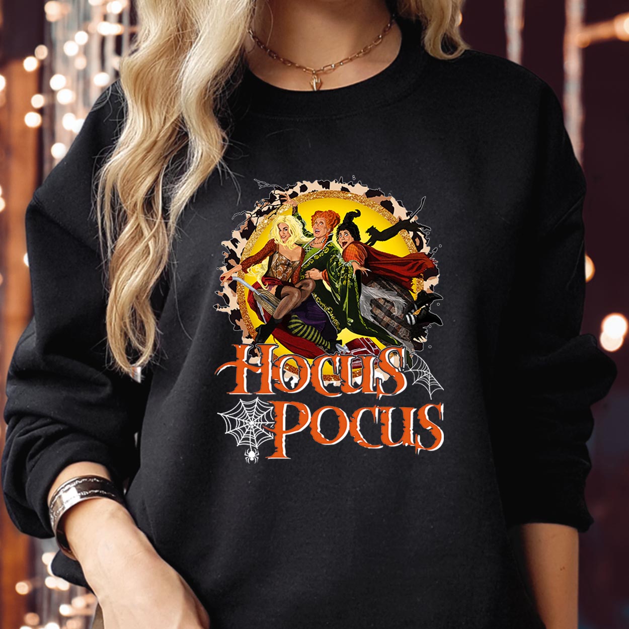 SWEATSHIRT (1721) Sanderson Sisters Hocus Pocus Witches