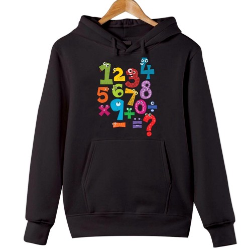 Number Day Maths Day Hoodie, Kids & Adults School Dress Up Costume, National Numeracy Day, World Book Day Jumper, National Maths Day Outfits