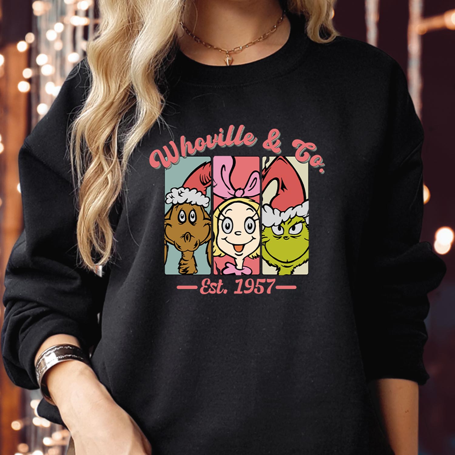 Whoville & Co University The Grinch Sweatshirt