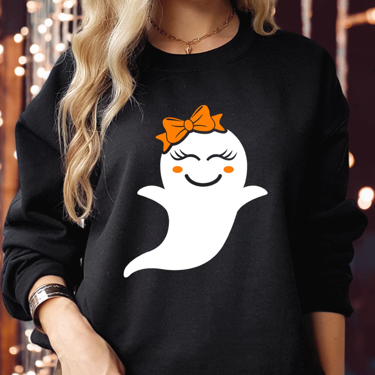 SWEATSHIRT (1929) Cute halloween Ghost Boo