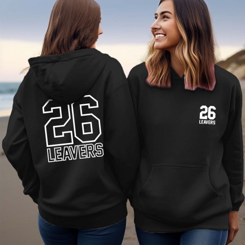 School Leavers Hoodie 2026 Class of 26 Graduation Jumper, Leavers Hoodies & Sweatshirts, Year 6 & 11 Primary Leaver Gift Tops