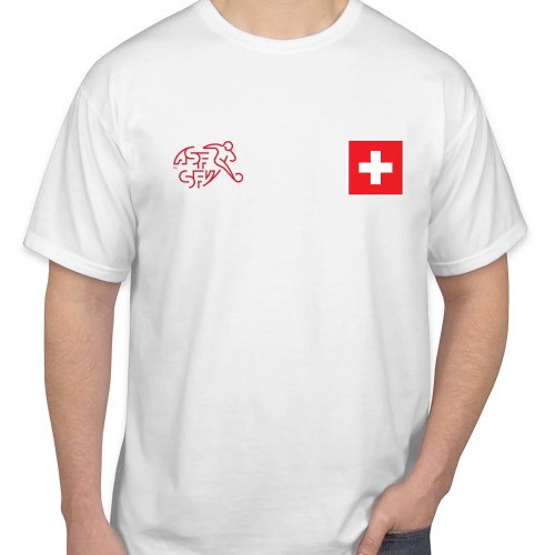 Switzerland Football Shirt Soccer T-Shirt, Official Logo FIFA World Cup 2026 Tops, Mens Womens Kids Jersey Gift, Birthday Sport Tee