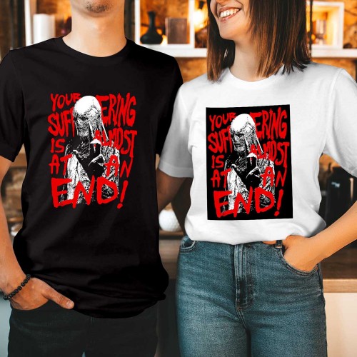 Stranger Things Vecna Your Suffering Is Almost At An End Shirt, Hellfire Club Merch, Hawkins High School Tee, TV Series Tops, Retro Horror Graphic Shirt