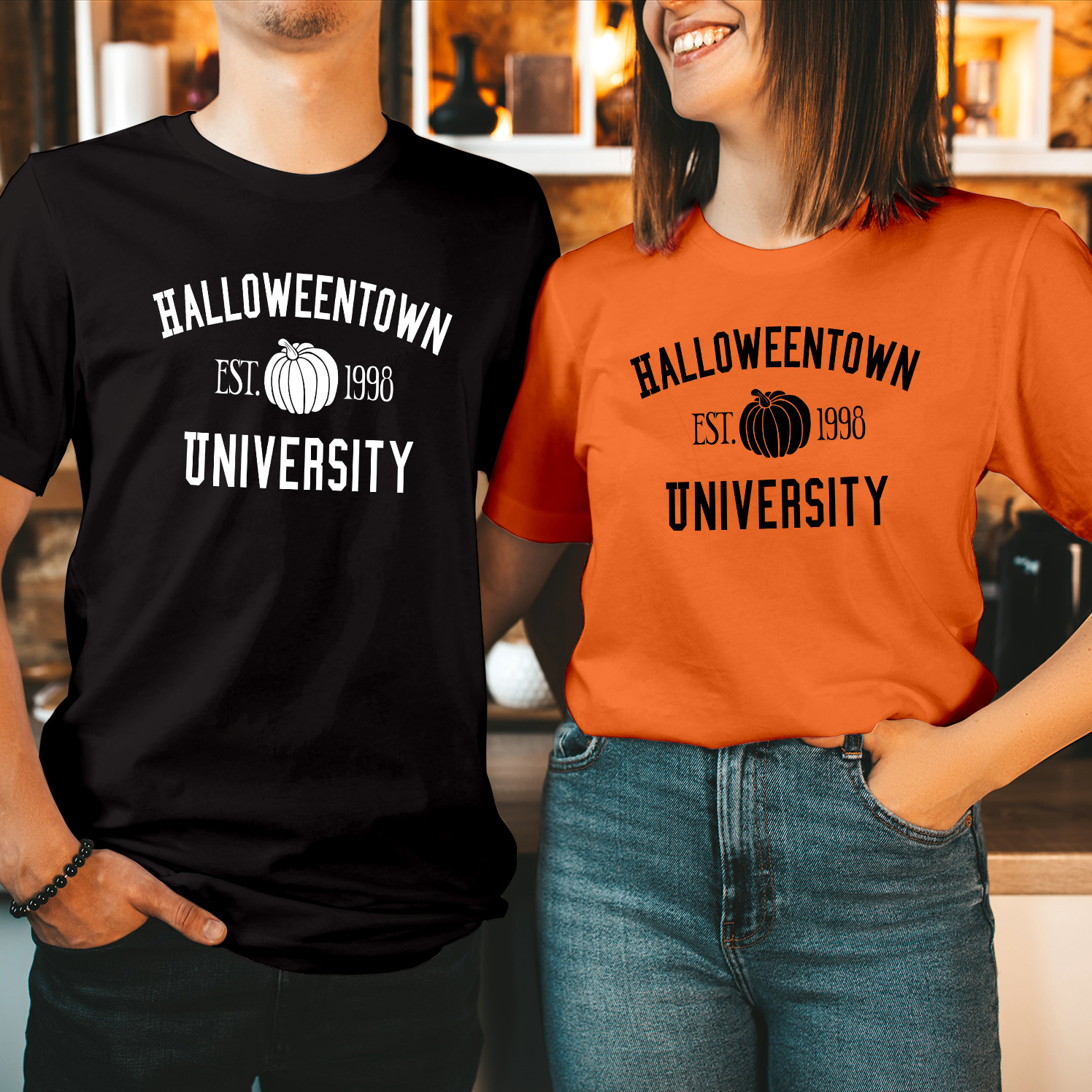 Halloweentown University Est 1998 T-Shirt Halloween Spirit Apparel Perfect for Fans of Classic Halloween Movies and Casual Wear Men Women Kids T Shirt