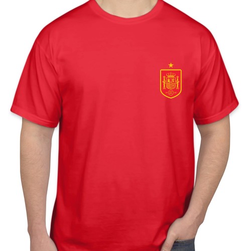 Spain Football Shirt Soccer T-Shirt, Official Logo FIFA World Cup 2026 Tops, Mens Womens Kids Jersey Gift, Birthday Sport Tee